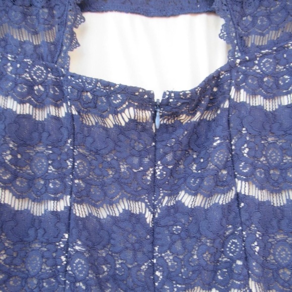 Relist 3/8 Trixxi boho vibe lace dress cutout in back dress S jrs - Picture 13 of 16